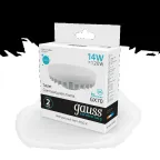 Лампа светодиодная LED 14 Вт 1300 лм 4100К таблетка нейтральный GX70 AC 220В Elementary Gauss