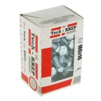 Болт DIN933 М6х16 шестигранная голова полная резьба оцинкованный (100 шт)