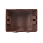 Угол внешний (25х16) (4 шт) Plast под темное дерево