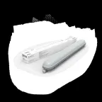 Светильник промышленный линейный ДСП 18 Вт 2160 лм 4000К AC 220В IP65 600х58х60мм ССП-176 матовый сквозная проводка соеденяется в линию EVO Gauss