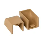 Заглушка (16х16) (4 шт) Plast под светлое дерево