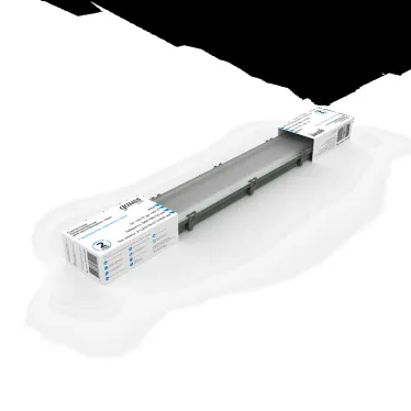 Светильник под светодиодную лампу ДСП 2хG13 AC 220В IP65 665х85х55мм Пластик сквозная проводка для лампы 600мм LITE Gauss