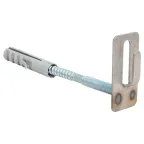 Держатель фасадный с крючком, L-100мм, NI PROxima