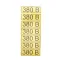 Наклейка знак электробезопасности ''380 В '' 35х100 мм (7шт на листе), REXANT