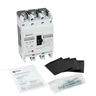 Выключатель автоматический трехполюсный ВА-99М/100 63А 20кА