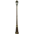 Светильник НТУ-100w столб-2.1м Е27 IP44 черное золото