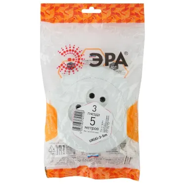 Удлинитель UR(6)-3-5m/УХ6-103 рулетка без заземл.,1300Вт, 3гн, 5м (5/20/600) UR(6)-3-5m