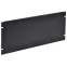 Фальш-панель 19д 5U крепление на винтах черная by ZPAS
