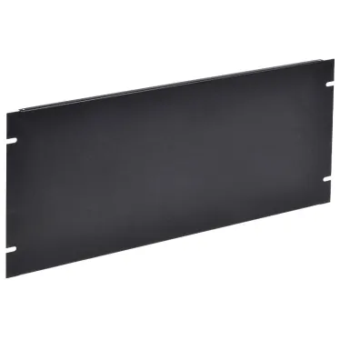 Фальш-панель 19д 5U крепление на винтах черная by ZPAS