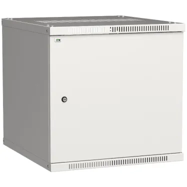 Шкаф LINEA WE 9U 600x650мм дверь металл серый