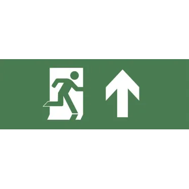 Этикетка самоклеющаяся 350х130мм Фигура/стрелка вверх SSA-101 INFO-SSA-104