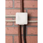 Коробка распределительная KMP-030-035 с крышкой (100х100х50) для прямого монтажа без мембр. вводов серая IP54 EKF