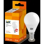 Лампа светодиодная G45 шар 5Вт 230В 3000К E14 IEK