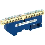 Шина N ноль на DIN-изоляторах ШНИ-6х9-14-Д-С