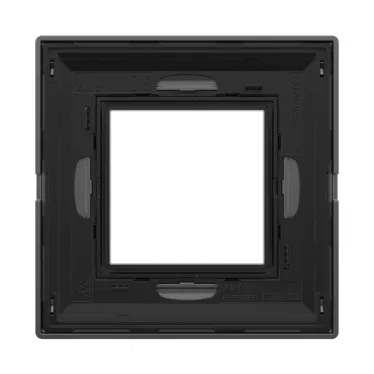 Рамка из металла, ''Avanti'', графитовая, 2 модуля