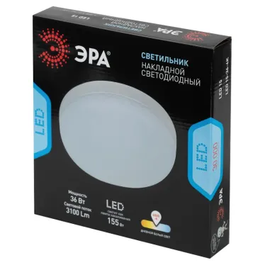 Светильник светодиодный LED 15-36-4K накладной круглый 36Вт 4000К