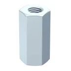 Соединительная муфта со сквозной внутренней резьбой