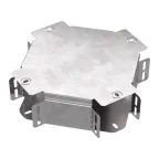 Ответвитель Х-образный с крышкой Стандарт 100х80