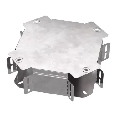 Ответвитель Х-образный с крышкой Стандарт 100х80