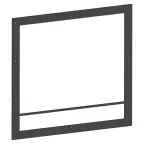 Рамка передней панели стационарного YON AD S4 2500-4000