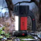 Фонарь светодиодный PA-607 прожектор аккумуляторный 8 Вт, литий, поворотная ручка, Альфа