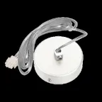 Комплект для подключения к сети Х-line подвесной (провод 2м) RAL9003 белый муар 5-жильный