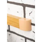 Заглушка (40х25) (4 шт) Plast под светлое дерево