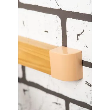 Заглушка (40х25) (4 шт) Plast под светлое дерево