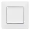 Valena LIFE Лицевая панель для выключателей одноклавишных Белая