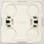 ЭТЮД Розетка наружная с заземлением без шторок бежевая