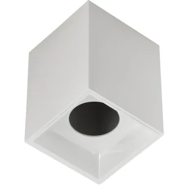 LIGHTING Светильник 4112 накладной потолочный под лампу GU10 белый пластик IEK