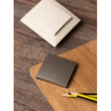 Валенсия лицевая панель выключателя проходного 1-кл. 10А кашемир