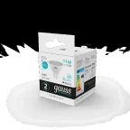 Лампа светодиодная LED 11 Вт 850 лм 4100К софит MR16 нейтральный GU5.3 AC 220В Elementary Gauss