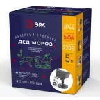 Проектор Laser Дед Мороз мультирежим 2 цвета, 220V, IP44 ENIOP-02 ЭРА