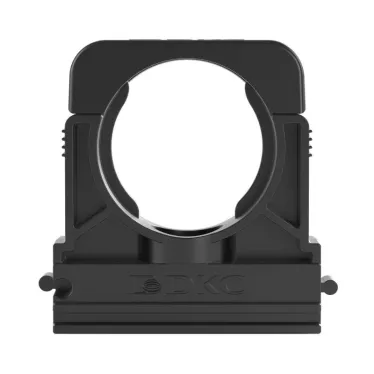 Держатель с крышкой DN 23мм полиамид черный