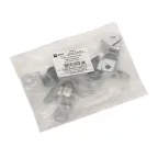 Скоба металлическая двухлапковая d14-15мм (10шт.) PROxima