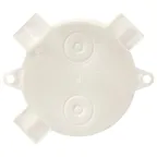 Коробка распаячная КМР-040-040 трехрожковая белая (70х35) PROxima