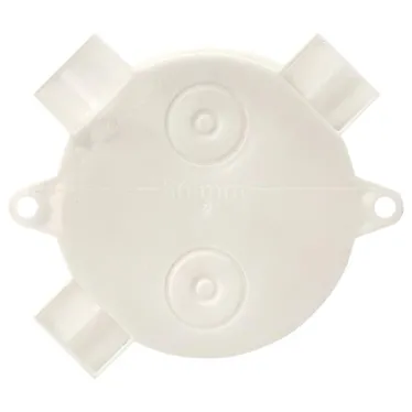 Коробка распаячная КМР-040-040 трехрожковая белая (70х35) PROxima