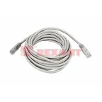 Патч-корд UTP кат. 5e, длина 7 метров, неэкранированный, серый,