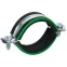 ELASTA Скоба металлическая двухкомпонентная с резиновым уплотнителем d-32-35мм IEK