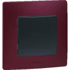 Выключатель одноклавишный, автоматические клеммы 10 AX 250В, антрацит