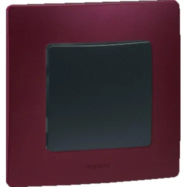 Выключатель одноклавишный, автоматические клеммы 10 AX 250В, антрацит