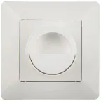 Valena LIFE Рамка 1 пост белая универсальная