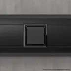 Avanti Вывод кабеля модульный , Черный матовый, 2 модуля