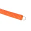 Труба ПНД гибкая гофр. д.16мм, тяжёлая с протяжкой, 100м, цвет оранжевый