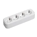 Колодка K04 4 места 2P+PE 16A CLASSIC