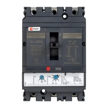 Выключатель автоматический ВА-225А 45кА ВА-99С/250 термический расцепитель