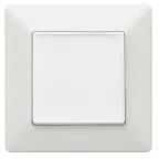 Valena LIFE Лицевая панель для выключателей одноклавишных Белая