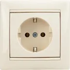 VALENA Рамка 1 пост слоновая кость