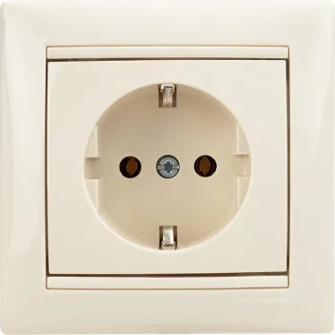 VALENA Рамка 1 пост слоновая кость